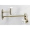 Kingston Brass KS3102PX Two-Handle Wall Mount Pot Filler, Polished Brass KS3102PX - alternate 3